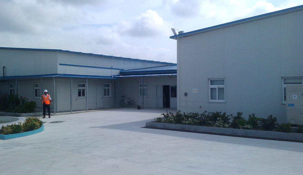 巴勒斯坦活动板房出口：可组合扩展模块化设计，助力应急与重建